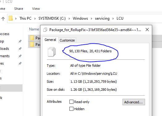 How to clean files in C:\Windows\servicing\LCU-servicing-lcu.jpg