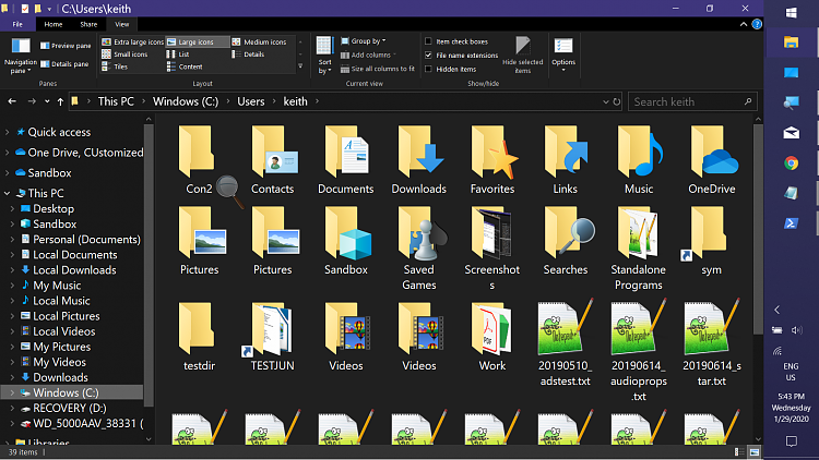 File Explorer Navigation Pane Default Icons Have Changed-screenshot-580-.png