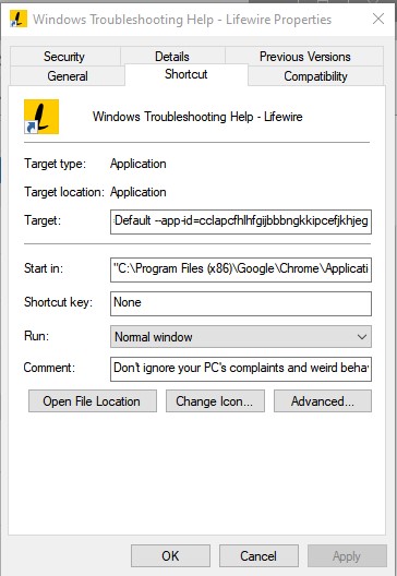 Taskbar Icon is incorrect - showing an icon for another applicaton-change-icon.jpg