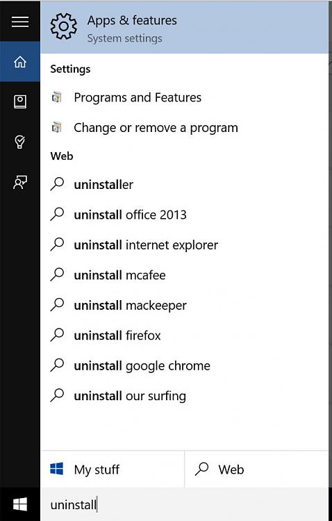 &quot;We're getting search ready&quot; error - Windows/Cortana Search-uninstall-gizmodo-cropped.jpg