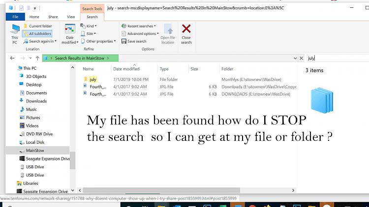 STOP windows from searching when I have already found my file-moreagravation.jpg