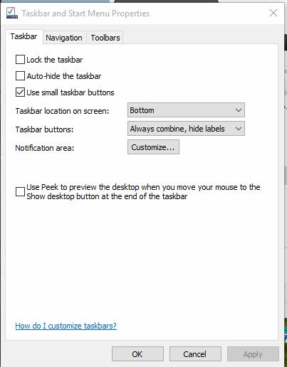 Taskbar &quot;start menu&quot; customization tab missing-tbprops.jpg