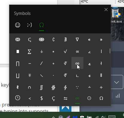 How To Write The Infinity Symbol (&#8734;) ?-screenshot_2.png