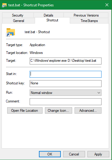 pin batch file to taskbar-target-field.png