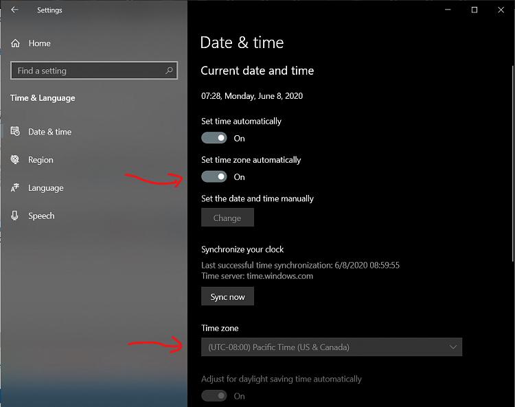Windows is detecting the wrong time zone. What's wrong?-s2.jpg