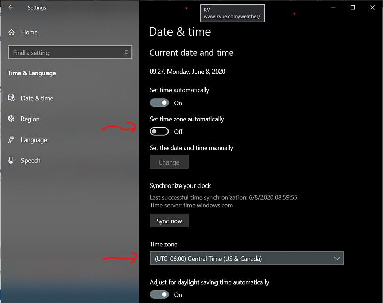 Windows is detecting the wrong time zone. What's wrong?-s1.jpg