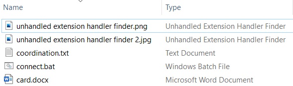 All  image files are of type &quot;unhandled extension handler finder&quot;-unhandled-extension-handler-finder-2.jpg