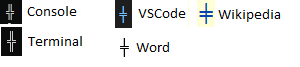 Font differences between applications such as Terminal, VSCode, Word-character-256a-2.png