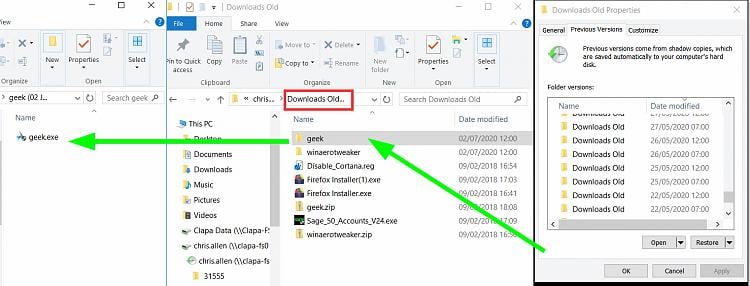 Names of permanently deleted files in current folder-previous2.jpg
