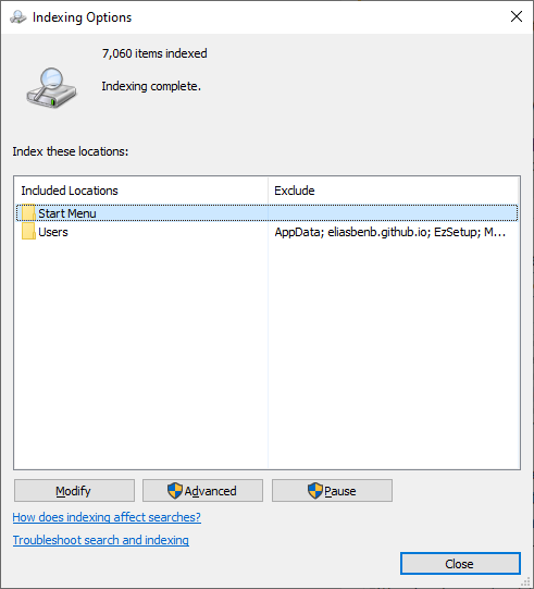 Windows 10 Search Indexing does not search my Start Menu Programs-1.png