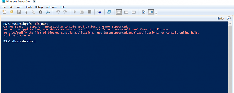 Whats the point of Powershell ISE if it can't even do simple things-ise.png