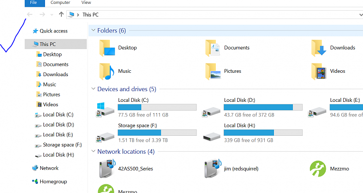 W10 PRO  RTM  File explorer error - duplicate folders showing up-explorer-png.png