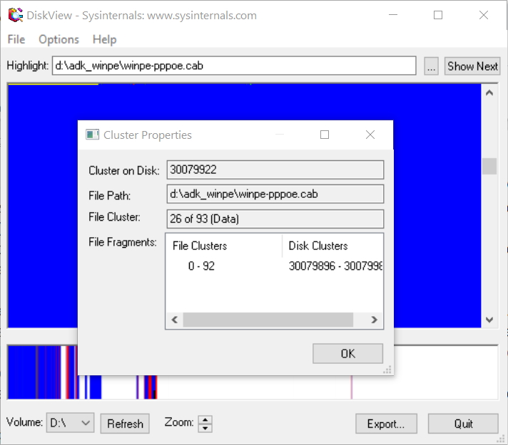 Hw to find which files are affected by a bad sector?-cluster-properties.jpg