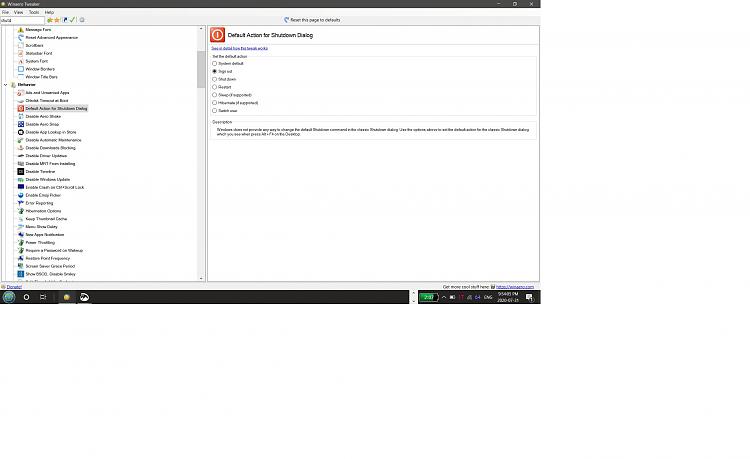 Can I rearrange shutdown options in the Start menu and Login screen-0731-winaero-tweaker.jpg