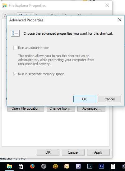 How to run File Explorer as Administrator-adminprop.jpg