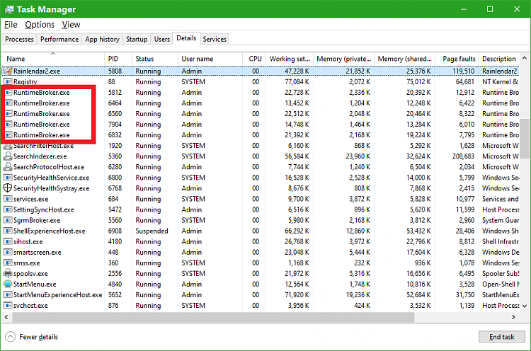 Two RuntimeBroker.exe at startup-image.png