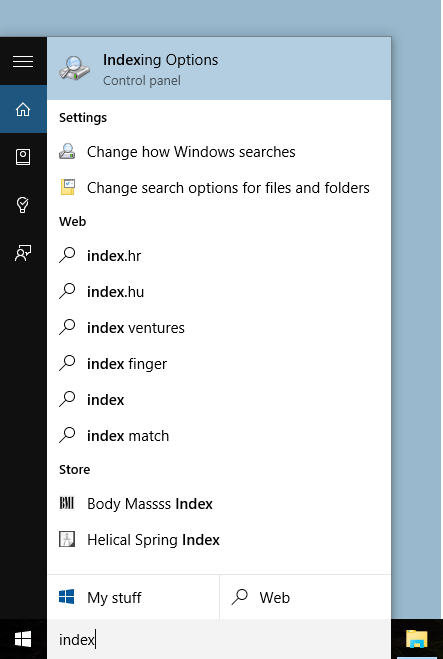 &quot;We're getting search ready&quot; error - Windows/Cortana Search-capture2.png