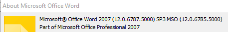 Windows Explorer &quot;Not Responding&quot; after Opening Word 2007 Document-about-ms-word-version-number-v2.png