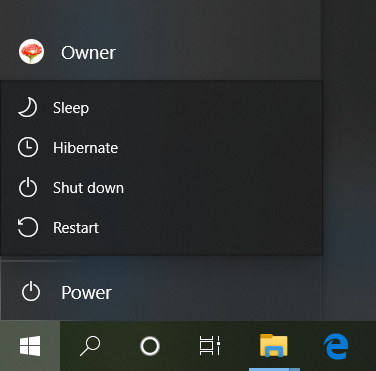 Tutorial problem  add remove sign out to W10 start/power menu-image.png