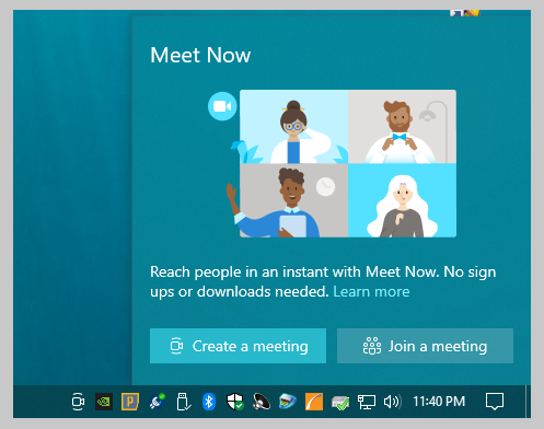 Meet Now icon only available on one out of 6 machines, build 19042.630-meetnow.png