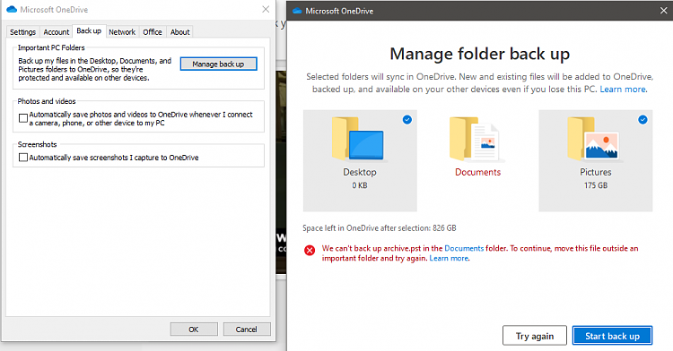 OneDrive Documents Issue On Laptop-image.png