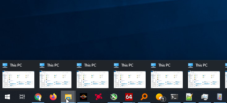 How to always show taskbar thumbnail previews? - Windows 10 Forums