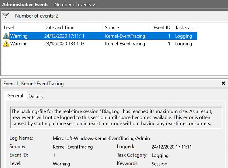 Kernel-EventTracing Event ID 1 Warning issue since last week. Any fix?-kernel-eventtracing-event-id-1-warning.jpg