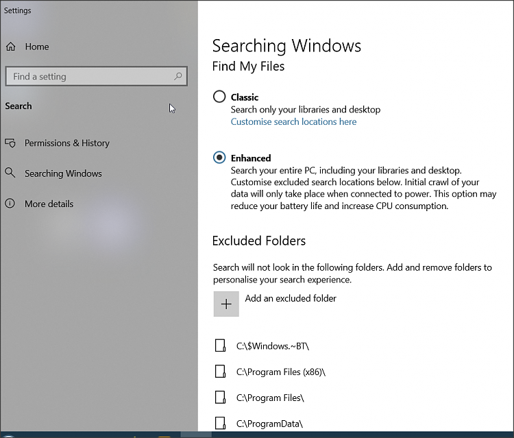 Windows search not showing file contents-1.png