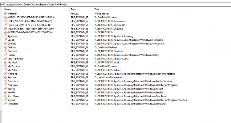 Wrong Location(?) of Documents folder and OneDrive problems Win 10-user-shell-folders-2.png