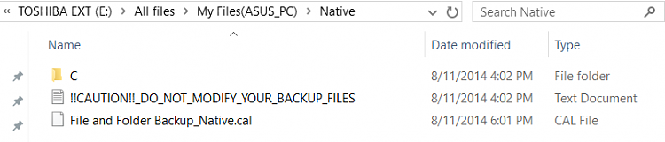 How do I install a files and folders bckup? Windows 7 to Windows 10-cal-file.png