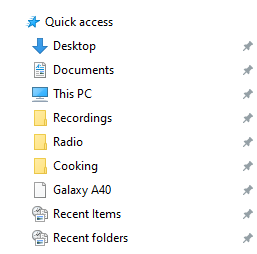 issue with deleting duplicate Desktop folder-quick-access-example.png