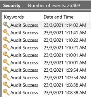 thousands of security logs in event viewer-audit-success.jpg