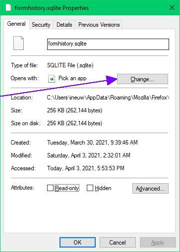 Some W10 20H2 changes by MS and their drawbacks-sqlite-file-properties-page.jpg