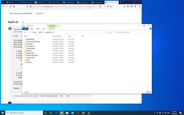 How To Get Back The Normal Windows Explorer File Tree Etc..  ??-screenshot-3-.png