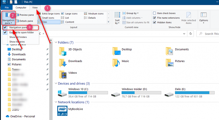 How To Get Back The Normal Windows Explorer File Tree Etc..  ??-image.png