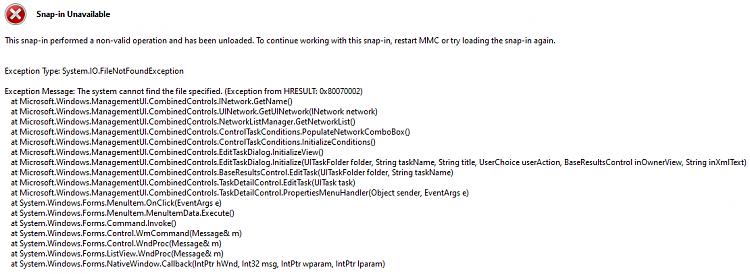 Can't edit scheduled tasks (MMC error)-snap-inunavailable.png
