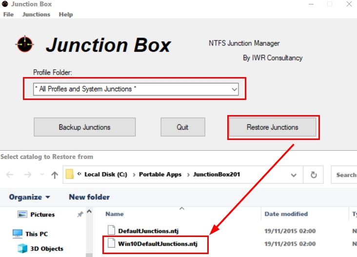 User profile permissions/junctions broken?-select-catalog-restore-.jpg