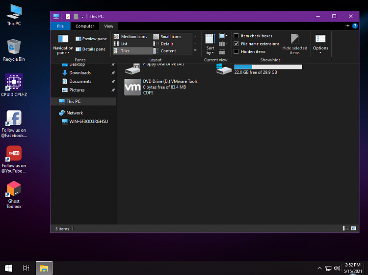 Windows 10 Lite - Ghost Spectre-file-explorer.png
