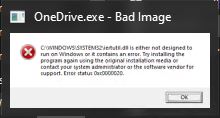 iertutil.dll error.-pc-error-one-drive-bad-image.jpg