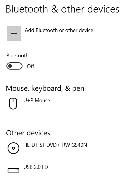 bluetooth keyboard light blinking