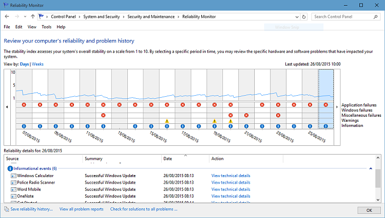 Hidden windows 10 updates?-reliability.png