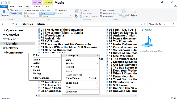 Confusion about &quot;MY PC&quot; system folders and other folders-arrangeby.png