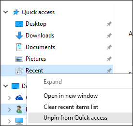 File Explorer Quick Access has Recent Folders pinned but it vanishes..-01_un-pin_recent.png
