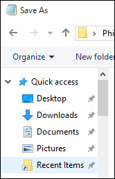 File Explorer Quick Access has Recent Folders pinned but it vanishes..-04_working_in_saveas.png