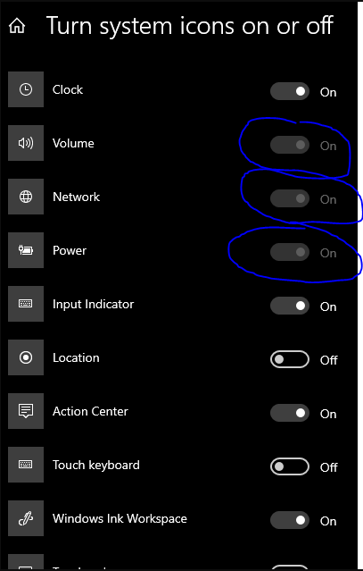 network icon missing from taskbar windows 7
