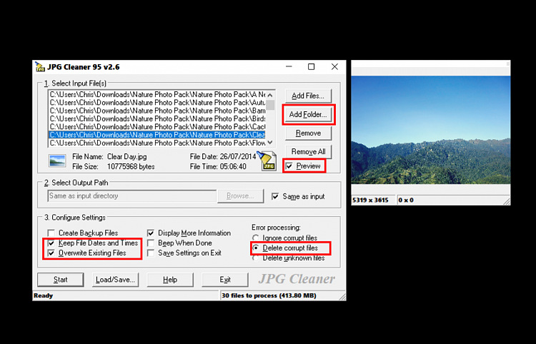 File Explorer hangs on &quot;working on it&quot; &amp; Open As menu crashes-jpg-cleaner-95-v2.6.png