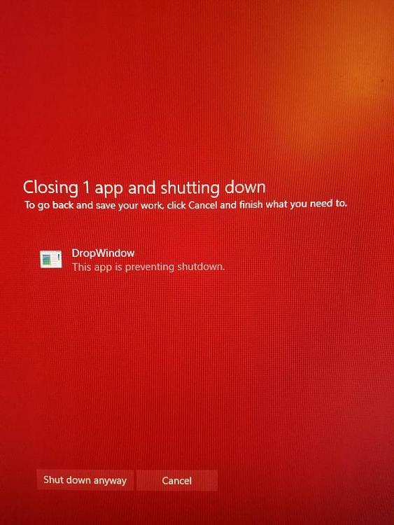 Anyone seeing this error on shutdown?-red-screen.jpg