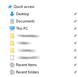 Clear Unpinned Items under Quick Acsess-quick-access-example-clean.png