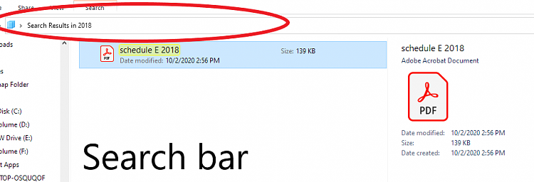 File Explorer Search Bar - Does not show file path-tempsnip2.png
