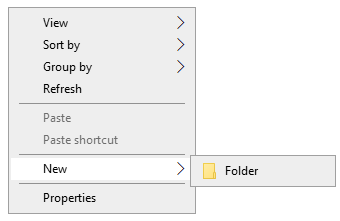 All entries in the &quot;New&quot; context menu have disappeared-image1.png